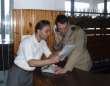 Krzysztof Bielecki w filmie Der Raketenmann, reżyseria Peter Claridge